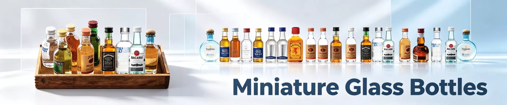 Miniatyr glassflasker