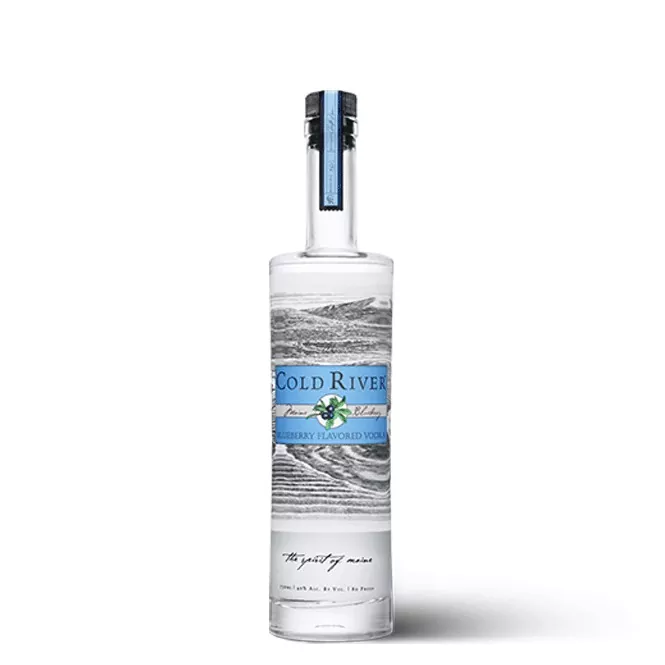750 ml klar rund glass vodkaflaske med T-kork